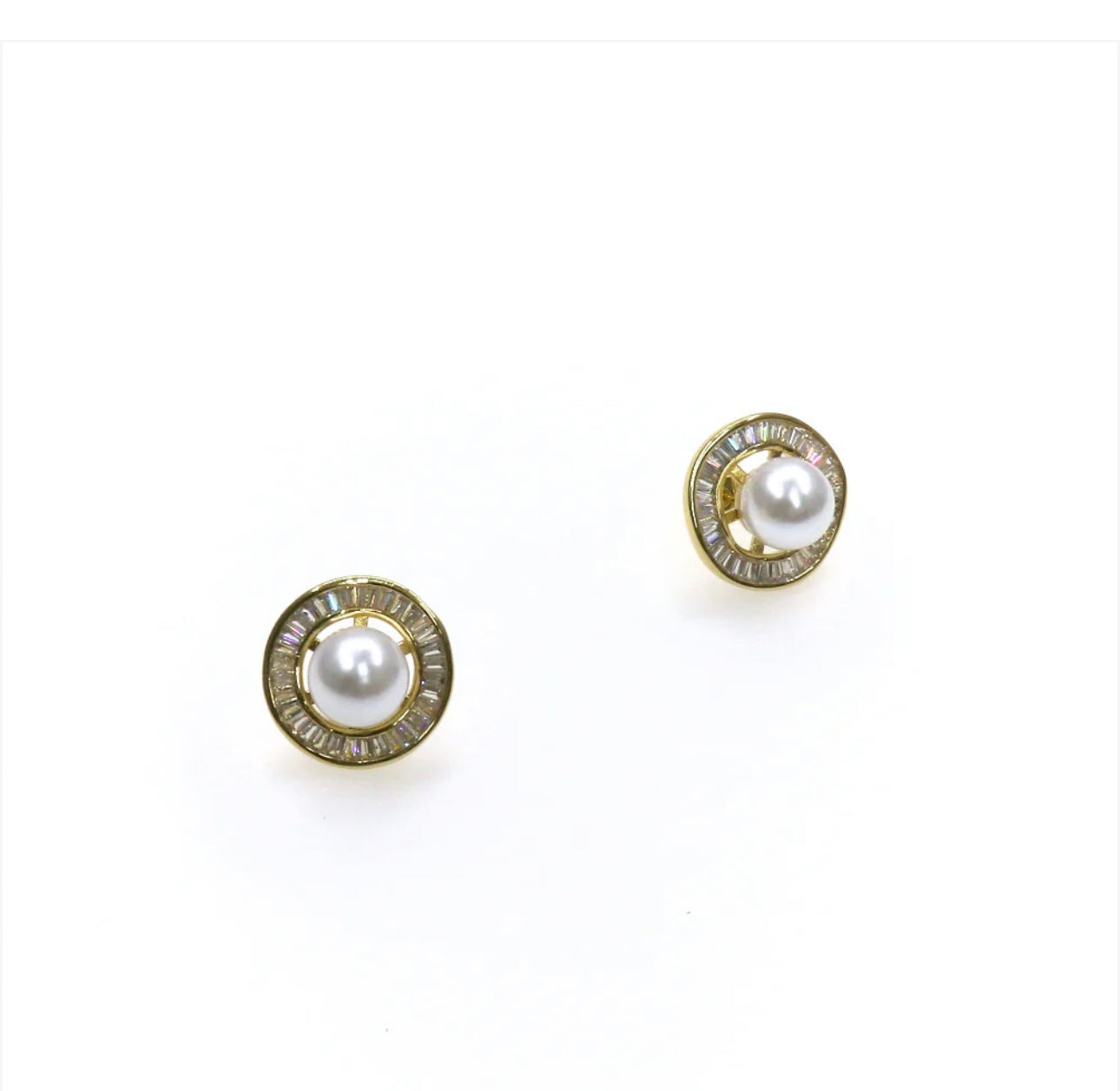 CIRCLE PAVE & PEARL