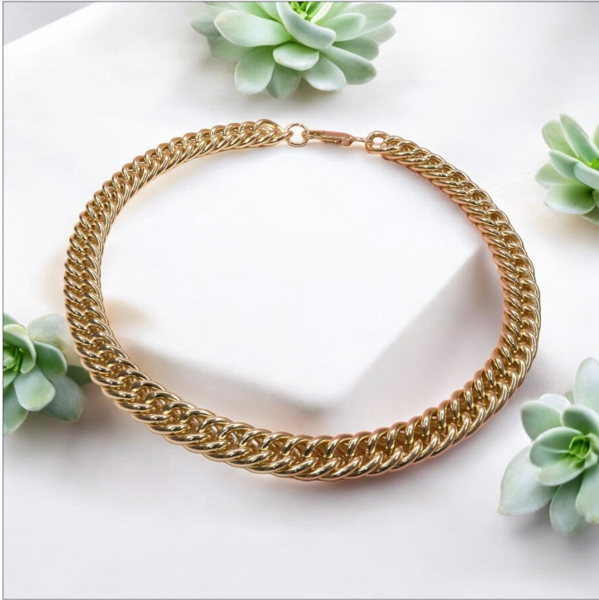 CHUNKY HAVANA NECKLACE