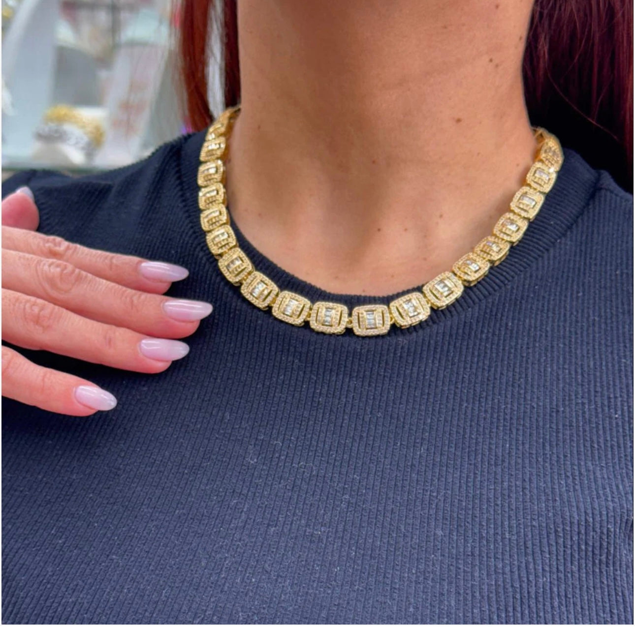 SQUARE BAGUETTE CHAIN