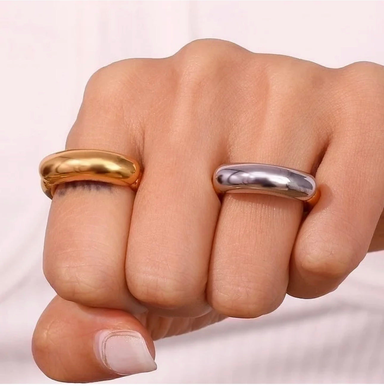 MIXED DOME RING