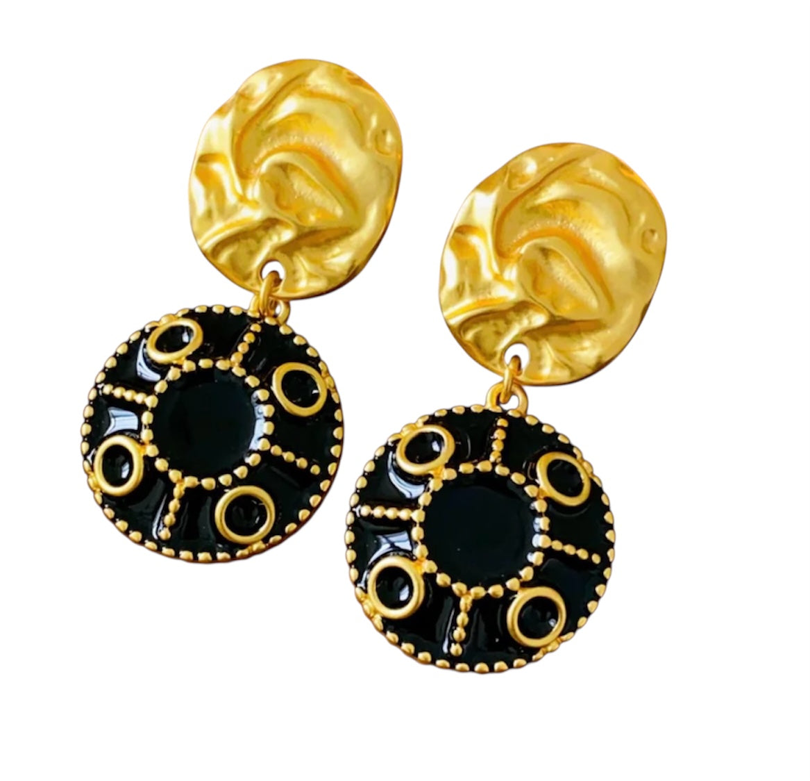 Golden Orbit Earrings