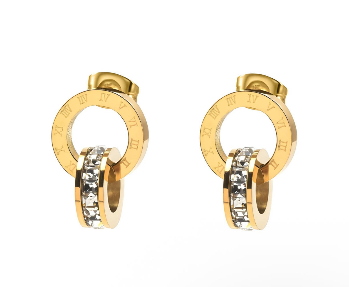 WATCH EARRINGS