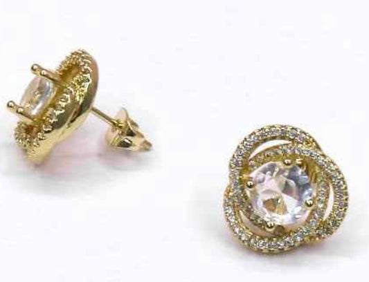 SHINE KNOT EARRINGS