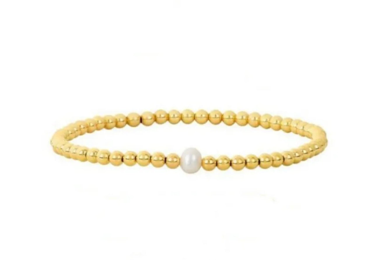 IVORY KISS BEADED PEARL SET