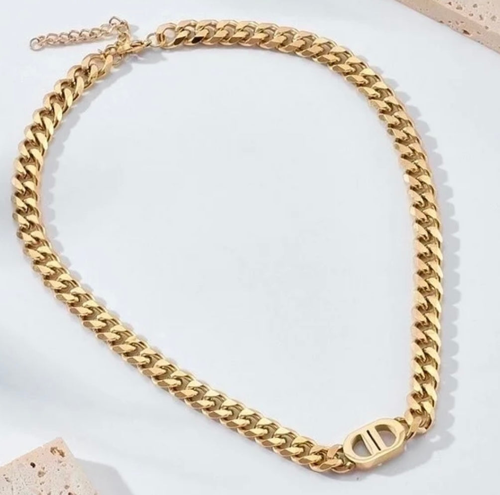 DOUBLE D CUBAN CHOKER