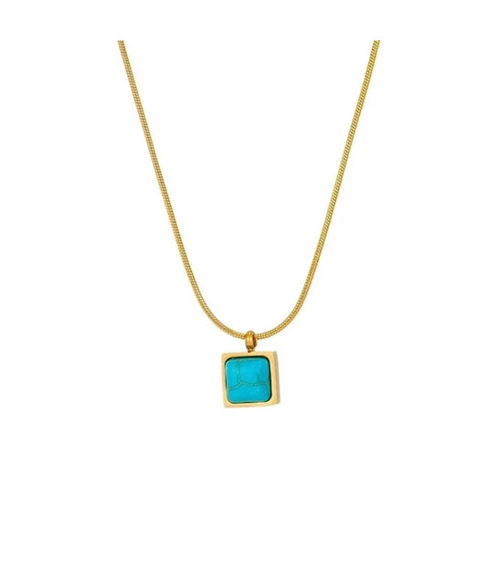 SEA BREEZE SQUARE NECKLACE