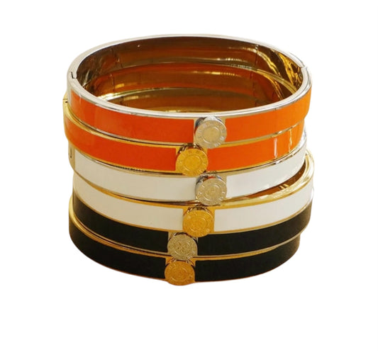 Roman Numeral Bangle Set of 3
