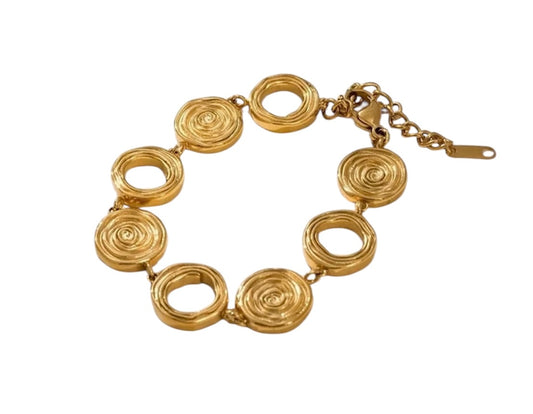 GOLDEN SPIRAL BRACELET